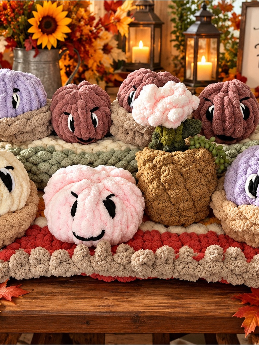 Plush Pink Pumpkin Stuffed Toy - Soft Pink Plush Cuddly Halloween Plushie